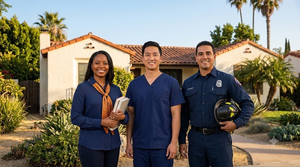 First Responder, Teacher & Nurse Home Loans in California (2026)